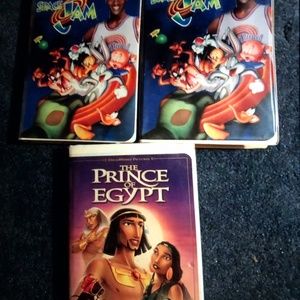 Vintage vhs tapes